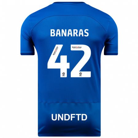 Kandiny Herren Layla Banaras #42 Blau Heimtrikot Trikot 2023/24 T-Shirt