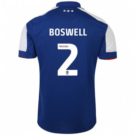 Kandiny Herren Maria Boswell #2 Blau Heimtrikot Trikot 2023/24 T-Shirt