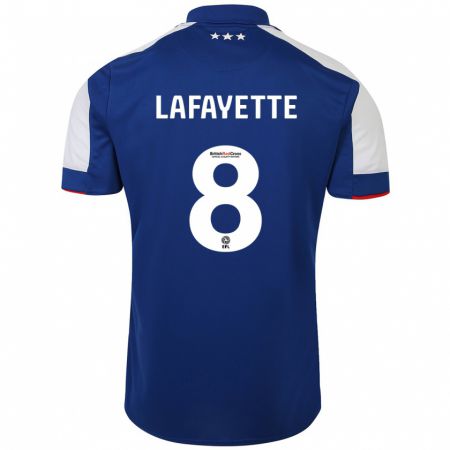 Kandiny Herren Abbie Lafayette #8 Blau Heimtrikot Trikot 2023/24 T-Shirt