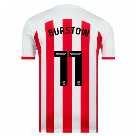 Kandiny Herren Mason Burstow #11 Weiß Heimtrikot Trikot 2023/24 T-Shirt