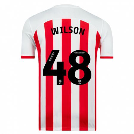 Kandiny Herren Callum Wilson #48 Weiß Heimtrikot Trikot 2023/24 T-Shirt