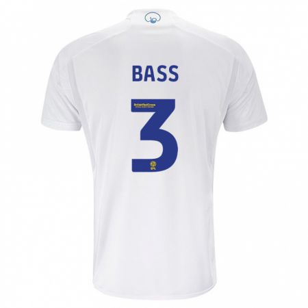 Kandiny Herren Rebekah Bass #3 Weiß Heimtrikot Trikot 2023/24 T-Shirt