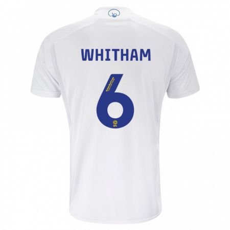 Kandiny Herren Danielle Whitham #6 Weiß Heimtrikot Trikot 2023/24 T-Shirt