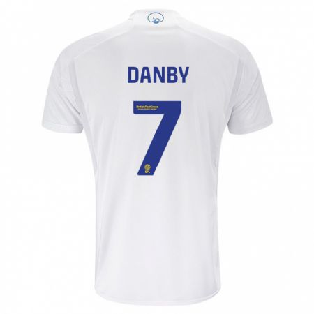 Kandiny Herren Sarah Danby #7 Weiß Heimtrikot Trikot 2023/24 T-Shirt