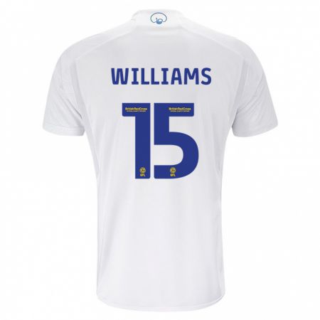 Kandiny Herren Paige Williams #15 Weiß Heimtrikot Trikot 2023/24 T-Shirt