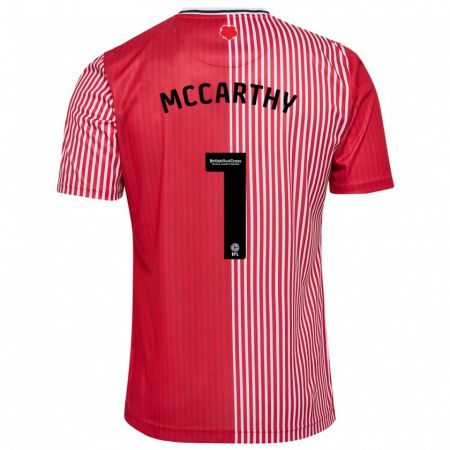 Kandiny Herren Alex Mccarthy #1 Rot Heimtrikot Trikot 2023/24 T-Shirt