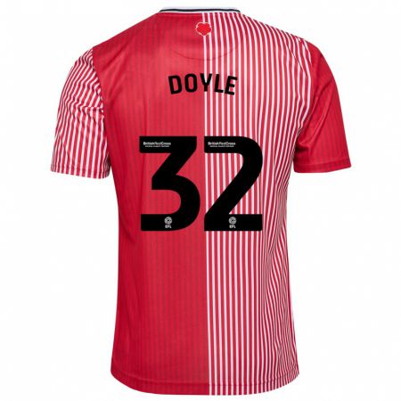 Kandiny Herren Kamari Doyle #32 Rot Heimtrikot Trikot 2023/24 T-Shirt
