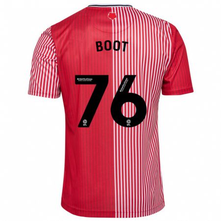 Kandiny Herren Nathanael Boot #76 Rot Heimtrikot Trikot 2023/24 T-Shirt