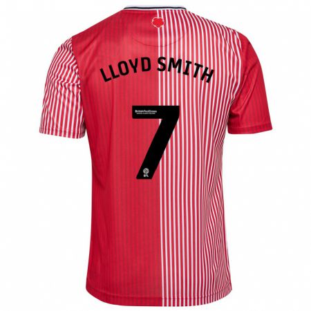 Kandiny Herren Lexi Lloyd-Smith #7 Rot Heimtrikot Trikot 2023/24 T-Shirt