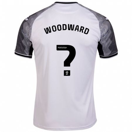 Kandiny Herren Thomas Woodward #0 Weiß Heimtrikot Trikot 2023/24 T-Shirt