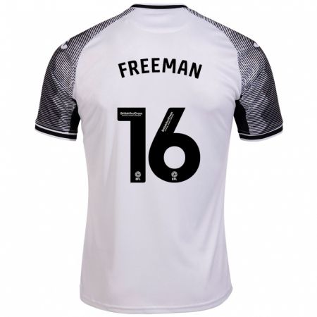 Kandiny Herren Emily Freeman #16 Weiß Heimtrikot Trikot 2023/24 T-Shirt