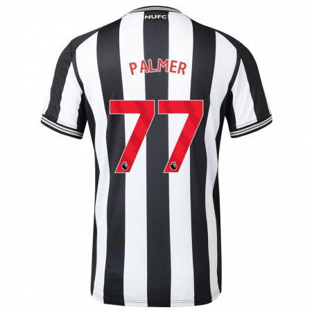 Kandiny Herren Darren Palmer #77 Schwarz-Weiss Heimtrikot Trikot 2023/24 T-Shirt