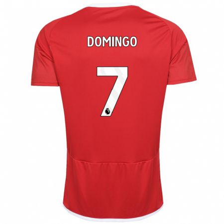 Kandiny Herren Sophie Domingo #7 Rot Heimtrikot Trikot 2023/24 T-Shirt