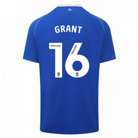 Kandiny Herren Karlan Grant #16 Blau Heimtrikot Trikot 2023/24 T-Shirt