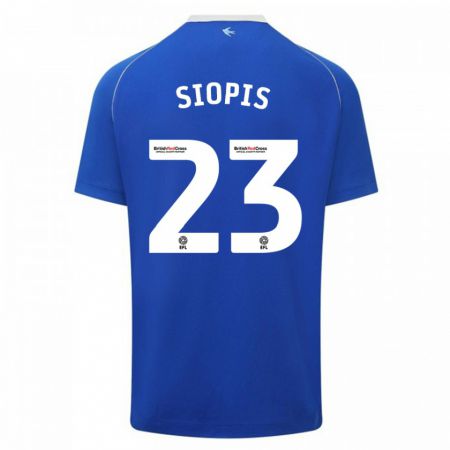 Kandiny Herren Manolis Siopis #23 Blau Heimtrikot Trikot 2023/24 T-Shirt