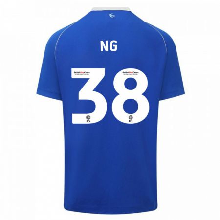 Kandiny Herren Perry Ng #38 Blau Heimtrikot Trikot 2023/24 T-Shirt