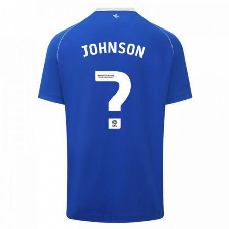 Kandiny Herren Finlay Johnson #0 Blau Heimtrikot Trikot 2023/24 T-Shirt