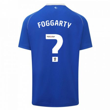 Kandiny Herren Corey Foggarty #0 Blau Heimtrikot Trikot 2023/24 T-Shirt