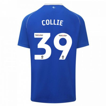 Kandiny Herren Eliza Collie #39 Blau Heimtrikot Trikot 2023/24 T-Shirt