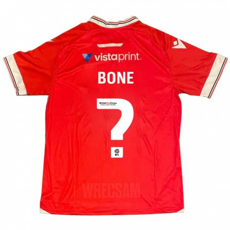 Kandiny Herren Kai Bone #0 Rot Heimtrikot Trikot 2023/24 T-Shirt