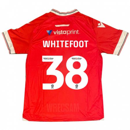 Kandiny Herren Lily Whitefoot #38 Rot Heimtrikot Trikot 2023/24 T-Shirt
