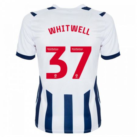 Kandiny Herren Harry Whitwell #37 Weiß Heimtrikot Trikot 2023/24 T-Shirt