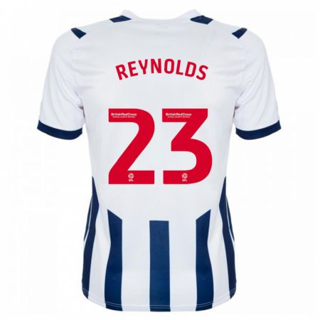 Kandiny Herren Taylor Reynolds #23 Weiß Heimtrikot Trikot 2023/24 T-Shirt