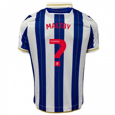 Kandiny Herren Mackenzie Maltby #0 Blau Weiss Heimtrikot Trikot 2023/24 T-Shirt