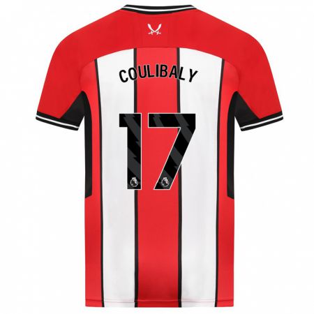Kandiny Herren Ismaila Coulibaly #17 Rot Heimtrikot Trikot 2023/24 T-Shirt