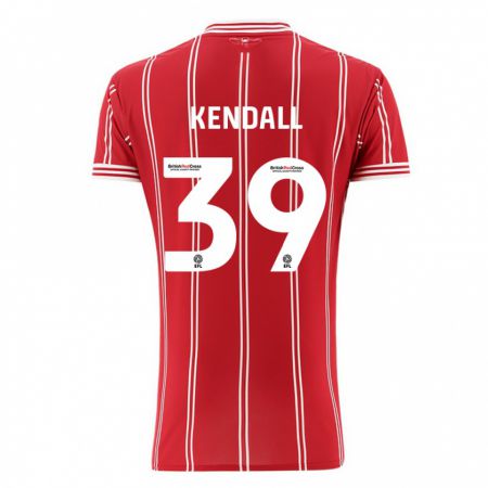 Kandiny Herren Maya Kendall #39 Rot Heimtrikot Trikot 2023/24 T-Shirt