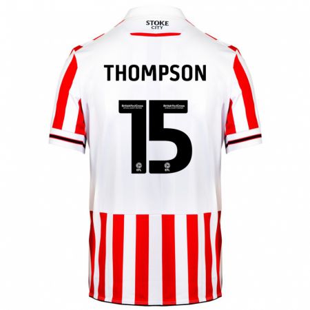 Kandiny Herren Jordan Thompson #15 Rot-Weiss Heimtrikot Trikot 2023/24 T-Shirt