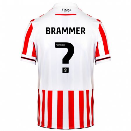 Kandiny Herren Ruben Brammer #0 Rot-Weiss Heimtrikot Trikot 2023/24 T-Shirt