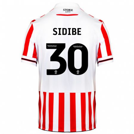 Kandiny Herren Souleymane Sidibe #30 Rot-Weiss Heimtrikot Trikot 2023/24 T-Shirt