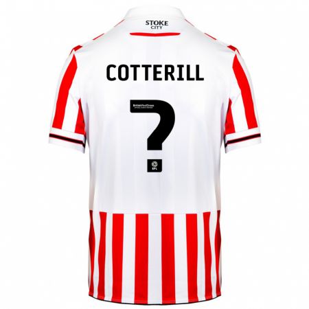 Kandiny Herren Alex Cotterill #0 Rot-Weiss Heimtrikot Trikot 2023/24 T-Shirt
