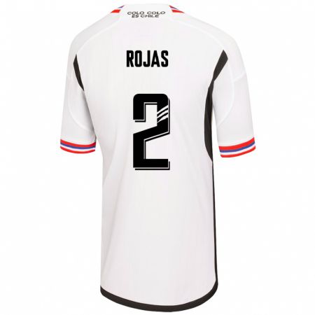 Kandiny Herren Jeyson Rojas #2 Weiß Heimtrikot Trikot 2023/24 T-Shirt