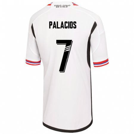 Kandiny Herren Carlos Palacios #7 Weiß Heimtrikot Trikot 2023/24 T-Shirt