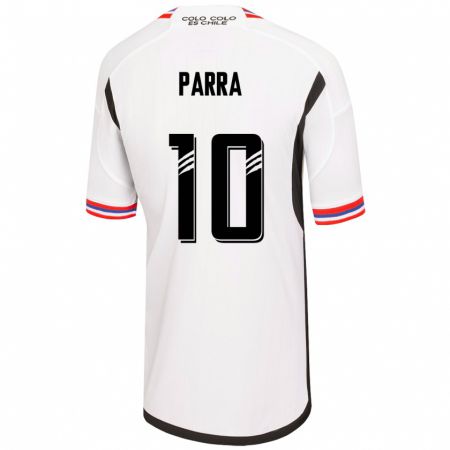Kandiny Herren Pablo Parra #10 Weiß Heimtrikot Trikot 2023/24 T-Shirt