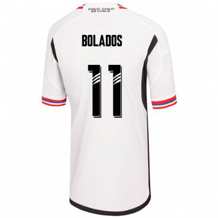 Kandiny Herren Marcos Bolados #11 Weiß Heimtrikot Trikot 2023/24 T-Shirt