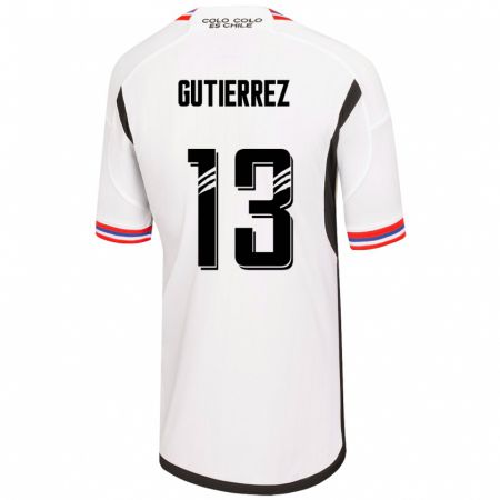 Kandiny Herren Bruno Gutiérrez #13 Weiß Heimtrikot Trikot 2023/24 T-Shirt