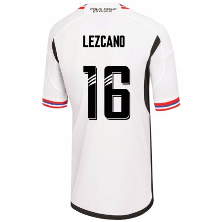 Kandiny Herren Darío Lezcano #16 Weiß Heimtrikot Trikot 2023/24 T-Shirt