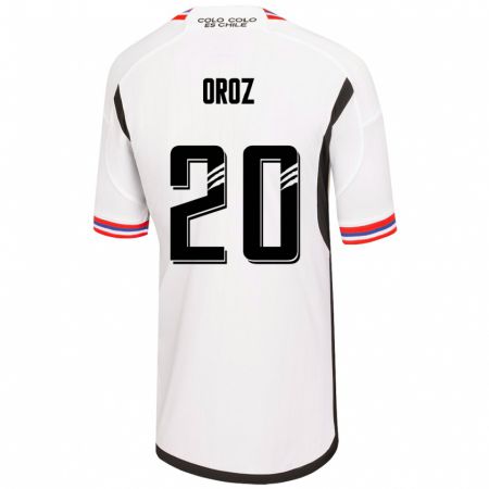 Kandiny Herren Alexander Oroz #20 Weiß Heimtrikot Trikot 2023/24 T-Shirt