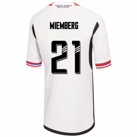 Kandiny Herren Erick Wiemberg #21 Weiß Heimtrikot Trikot 2023/24 T-Shirt
