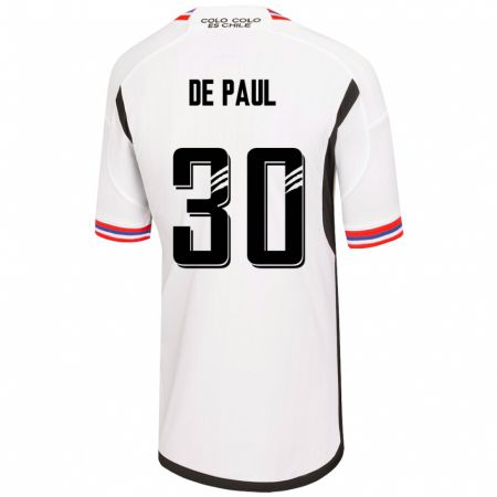 Kandiny Herren Fernando De Paul #30 Weiß Heimtrikot Trikot 2023/24 T-Shirt