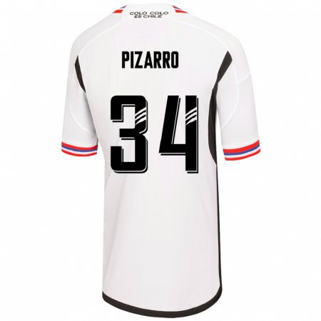 Kandiny Herren Vicente Pizarro #34 Weiß Heimtrikot Trikot 2023/24 T-Shirt