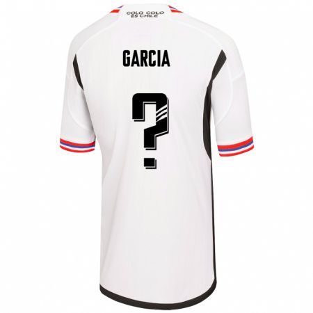 Kandiny Herren Francisco García #0 Weiß Heimtrikot Trikot 2023/24 T-Shirt