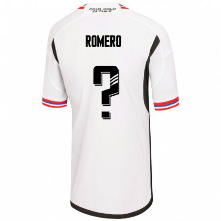 Kandiny Herren Enzo Romero #0 Weiß Heimtrikot Trikot 2023/24 T-Shirt