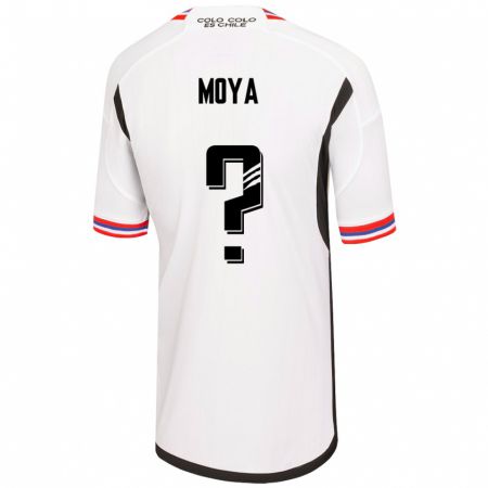 Kandiny Herren Matías Moya #0 Weiß Heimtrikot Trikot 2023/24 T-Shirt