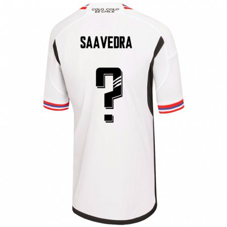 Kandiny Herren Danilo Saavedra #0 Weiß Heimtrikot Trikot 2023/24 T-Shirt