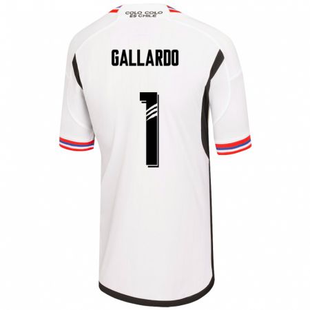 Kandiny Herren Alexia Gallardo #1 Weiß Heimtrikot Trikot 2023/24 T-Shirt