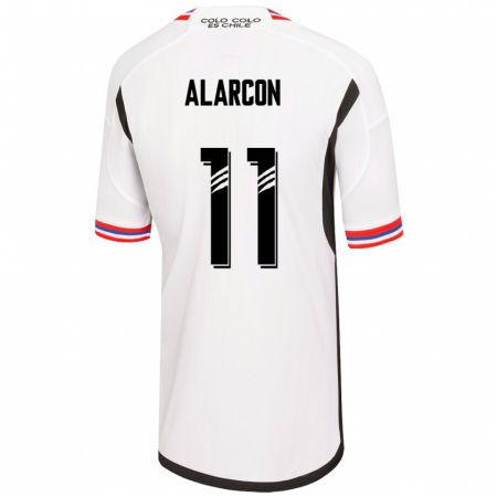 Kandiny Herren Antonia Alarcón #11 Weiß Heimtrikot Trikot 2023/24 T-Shirt